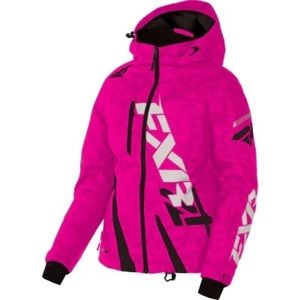 FXR Boost Womens Jacket Pink/Digi/Black NWT